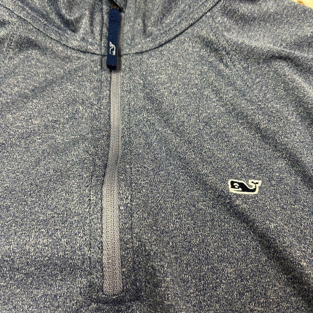 Boys Vineyard Vines Performance 1/4 zip pullover size L 16 - Picture 7 of 9